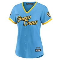 MLB Nike Powder Milwaukee Brewers City Connect Replica Team Jersey