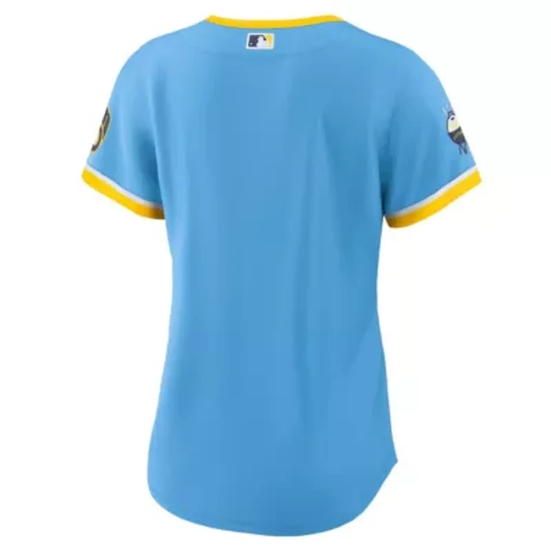 MLB Nike Powder Milwaukee Brewers City Connect Replica Team Jersey