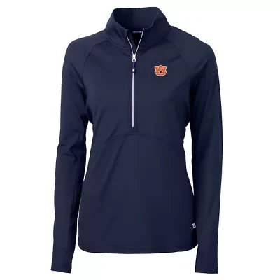 NCAA Auburn Tigers Adapt Eco Knit Half-Zip Pullover Jacket