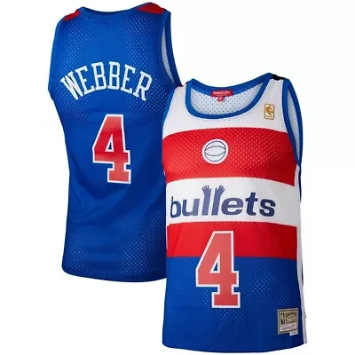 Hardwood Classic Teams Chris Webber Washington Bullets Classics 1996/97 Swingman Jersey