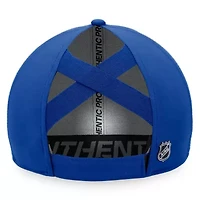 NHL Fanatics St. Louis Blues Authentic Pro Road Structured Adjustable Hat