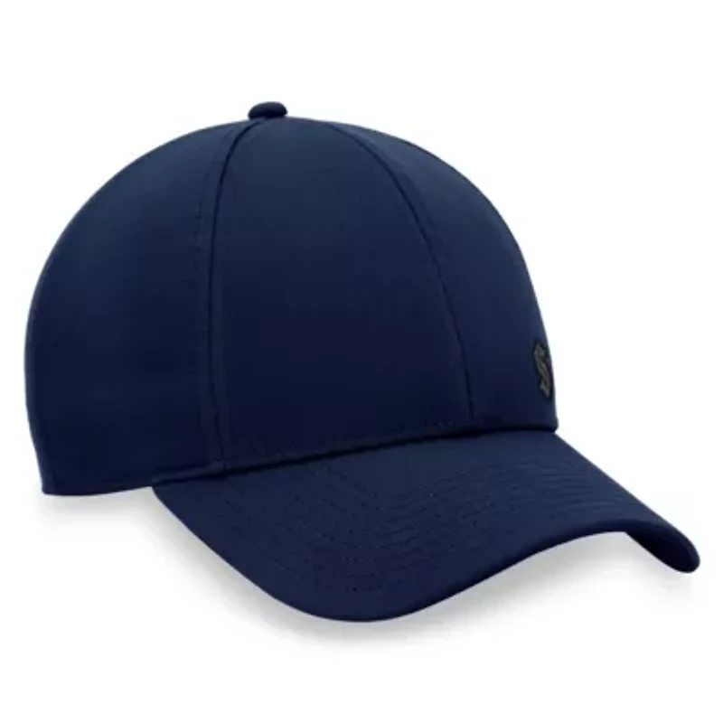NHL Fanatics Deep Sea Seattle Kraken Authentic Pro Road Structured Adjustable Hat