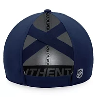 NHL Fanatics Deep Sea Seattle Kraken Authentic Pro Road Structured Adjustable Hat