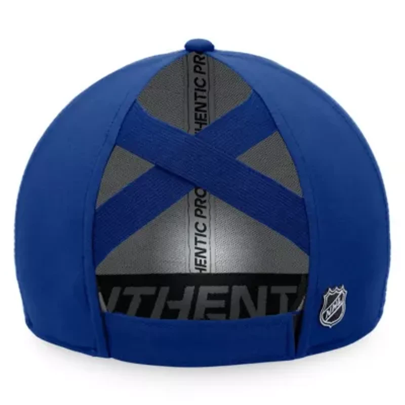 NHL Fanatics Tampa Bay Lightning Authentic Pro Road Structured Adjustable Hat