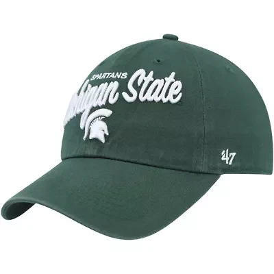 NCAA Michigan State Spartans Phoebe Clean Up Adjustable Hat