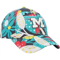 NCAA Michigan Wolverines Plumeria Clean Up Adjustable Hat