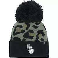 NCAA LSU Tigers Bagheera Cuffed Knit Hat with Pom