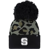 NCAA Hunter NC State Wolfpack Bagheera Cuffed Knit Hat with Pom