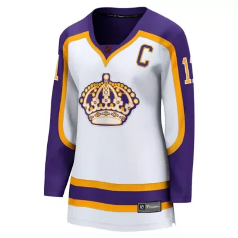 NHL Fanatics Anze Kopitar Los Angeles Kings Special Edition 2.0 Breakaway Captain's Patch Jersey
