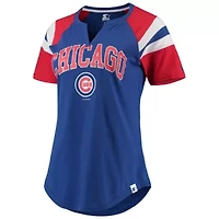 MLB Chicago Cubs Game On Notch Neck Raglan T-Shirt