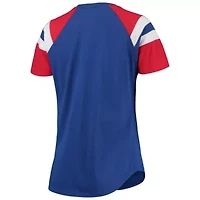 MLB Chicago Cubs Game On Notch Neck Raglan T-Shirt