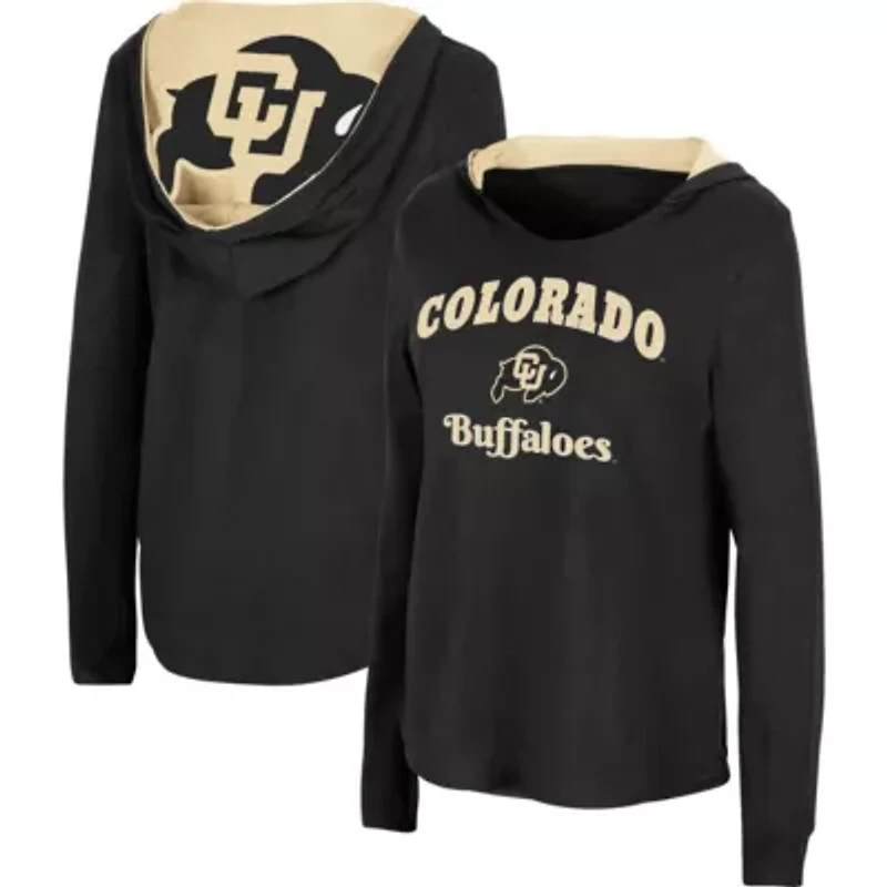 NCAA Colorado Buffaloes Catalina Hoodie Long Sleeve T-Shirt