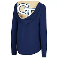 Georgia Tech Yellow Jackets NCAA Catalina Hoodie Long Sleeve T-Shirt