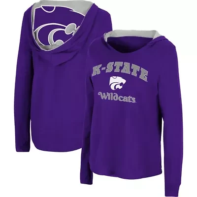NCAA Kansas State Wildcats Catalina Hoodie Long Sleeve T-Shirt