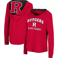 Rutgers Scarlet Knights NCAA Catalina Hoodie Long Sleeve T-Shirt