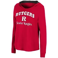 Rutgers Scarlet Knights NCAA Catalina Hoodie Long Sleeve T-Shirt