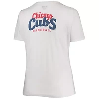 MLB Chicago Cubs Plus 2-Hit Front Knot T-Shirt