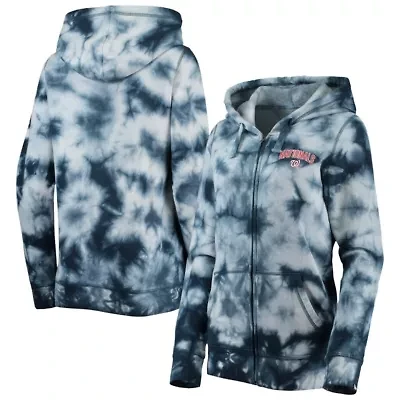 MLB Washington Nationals Tie-Dye Full-Zip Hoodie