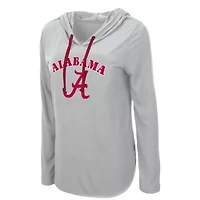 Alabama Crimson Tide NCAA My Lover Lightweight Hooded Long Sleeve T-Shirt