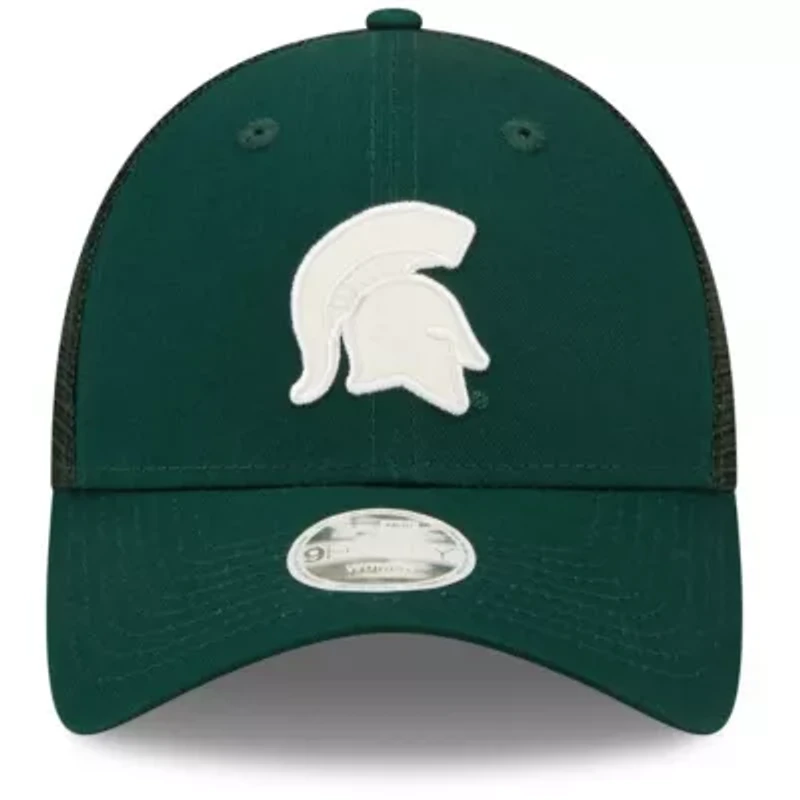 NCAA Michigan State Spartans 9FORTY Logo Spark Trucker Snapback Hat