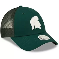NCAA Michigan State Spartans 9FORTY Logo Spark Trucker Snapback Hat
