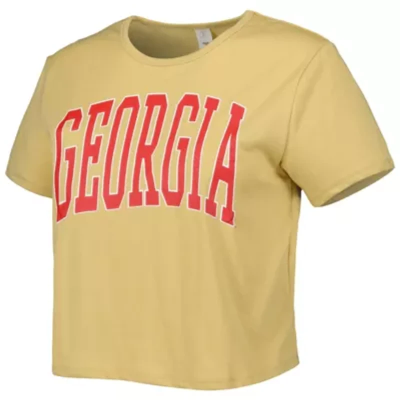 NCAA Georgia Bulldogs Core Fashion Cropped T-Shirt