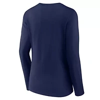 NCAA Fanatics Notre Dame Fighting Irish Play Like a Today 2-Hit V-Neck Long Sleeve T-Shirt