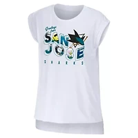 NHL San Jose Sharks Greetings From Muscle T-Shirt