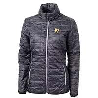 Oakland Athletics MLB Rainier PrimaLoft Printed Full-Zip Puffer Jacket