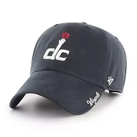 NBA Washington Wizards Miata Clean Up Logo Adjustable Hat