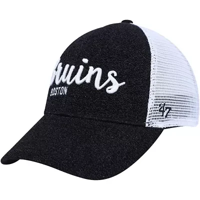 NHL Black/White Encore MVP Trucker Snapback Hat
