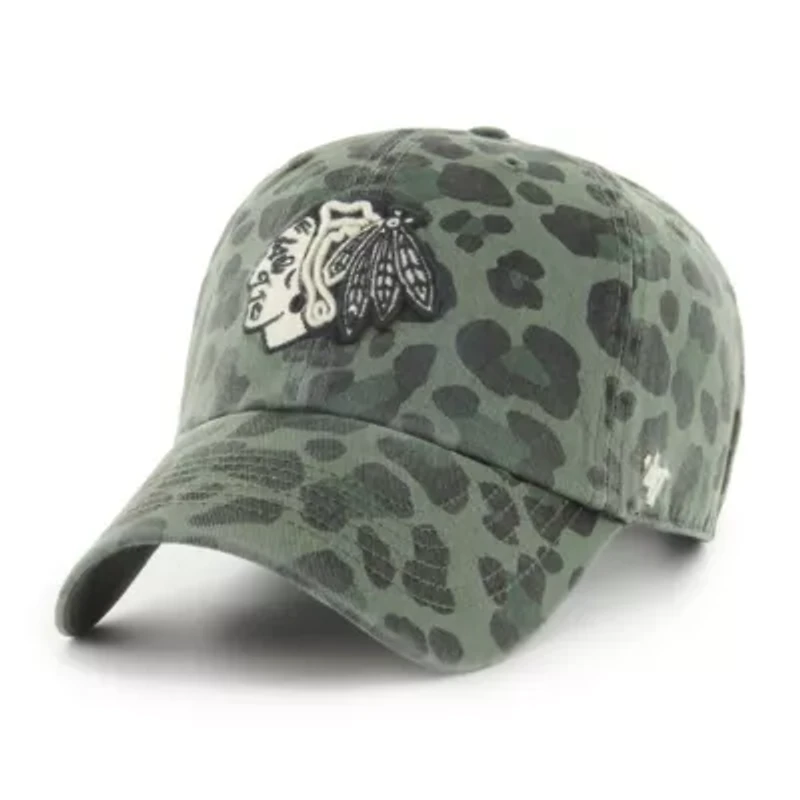 NHL Chicago Blackhawks Bagheera Clean Up Adjustable Hat