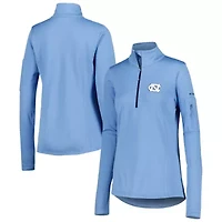 NCAA Light North Carolina Tar Heels Park View Omni-Wick Half-Zip Top