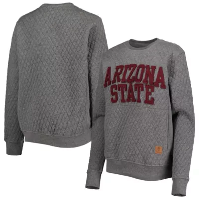 NCAA Arizona State Sun Devils Moose Quilted Pullover Sweatshirt