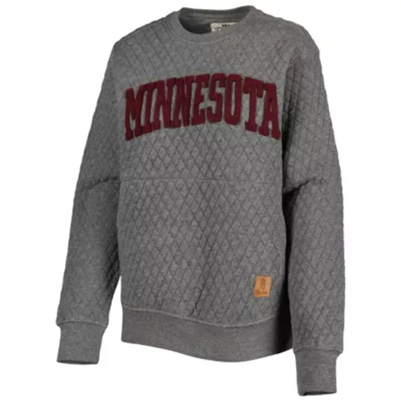 NCAA Minnesota Golden Gophers Moose Quilted Pullover Sweatshirt