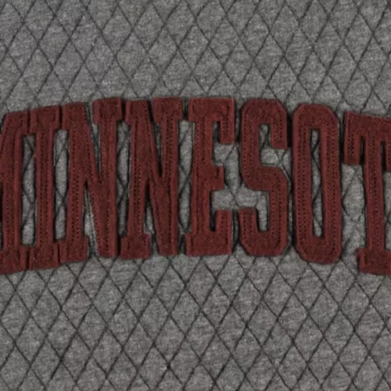 NCAA Minnesota Golden Gophers Moose Quilted Pullover Sweatshirt