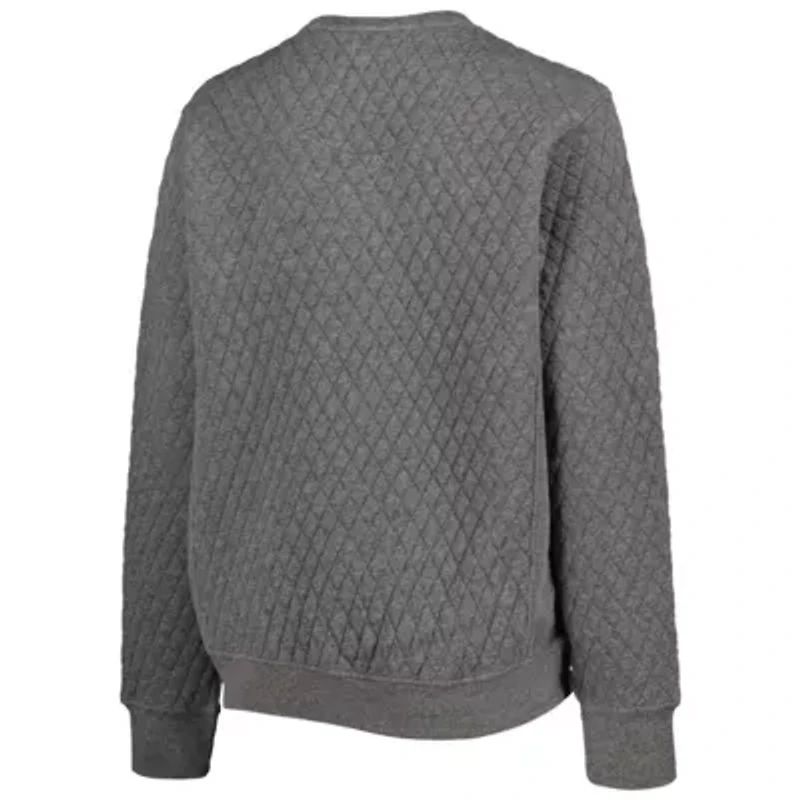 NCAA Oklahoma State Cowboys Moose Quilted Pullover Sweatshirt