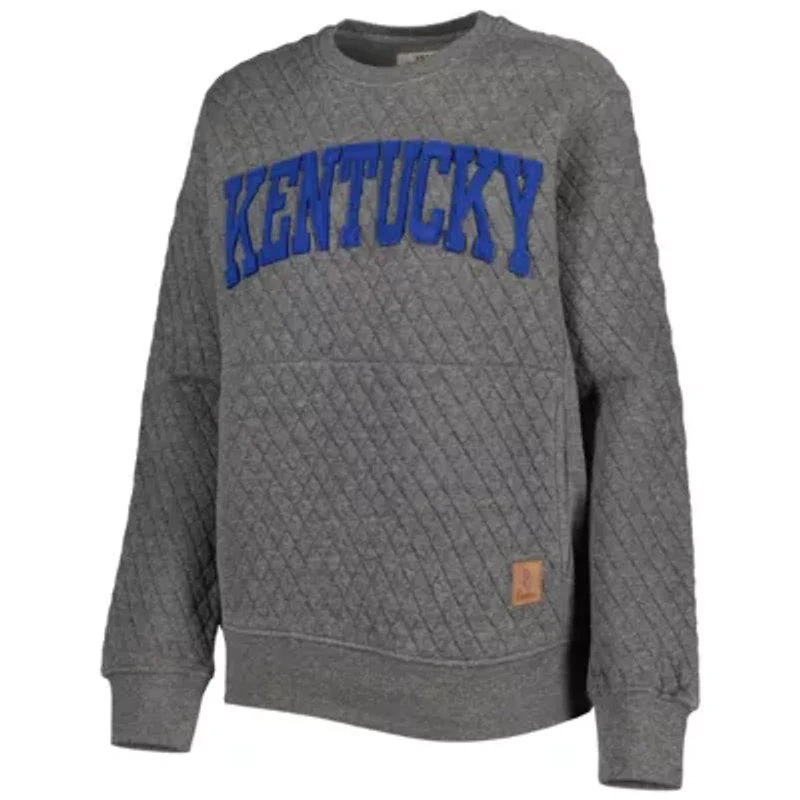 NCAA Kentucky Wildcats Moose Quilted Pullover Sweatshirt