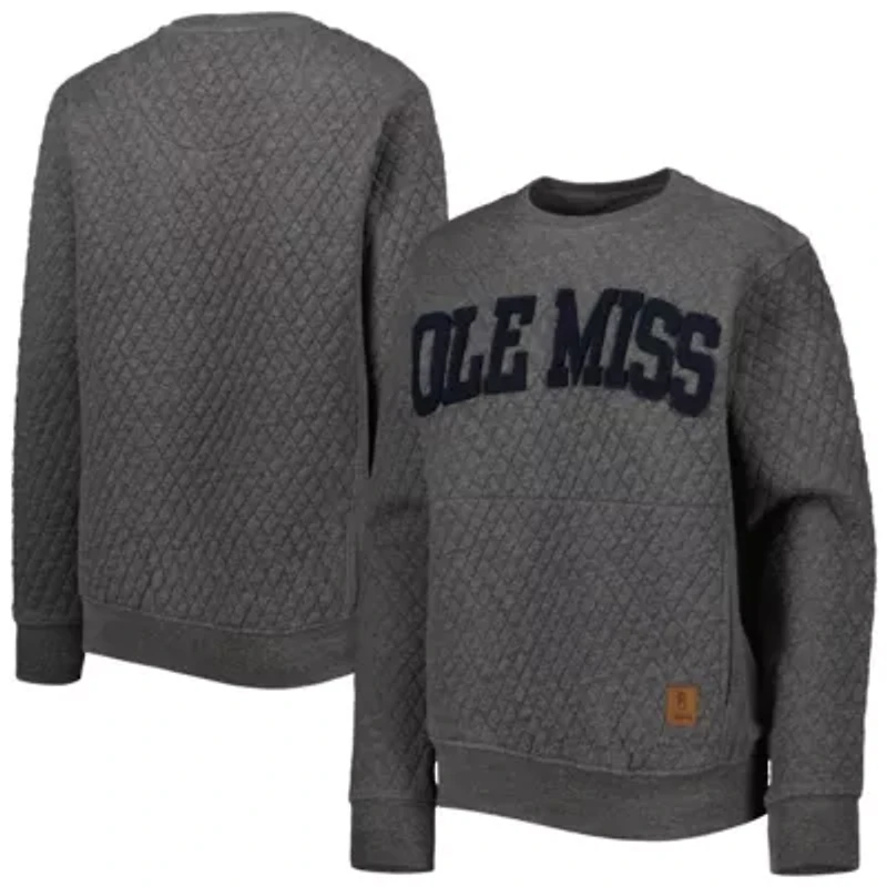 NCAA Ole Miss Rebels Moose Quilted Pullover Sweatshirt