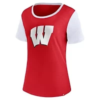 NCAA Fanatics Wisconsin Badgers Carver T-Shirt