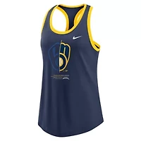MLB Nike Milwaukee Brewers Tech Tri-Blend Tank Top