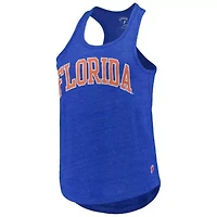 NCAA Florida Gators Two-Hit Intramural Tri-Blend Scoop Neck Racerback Tank Top