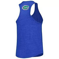 NCAA Florida Gators Two-Hit Intramural Tri-Blend Scoop Neck Racerback Tank Top