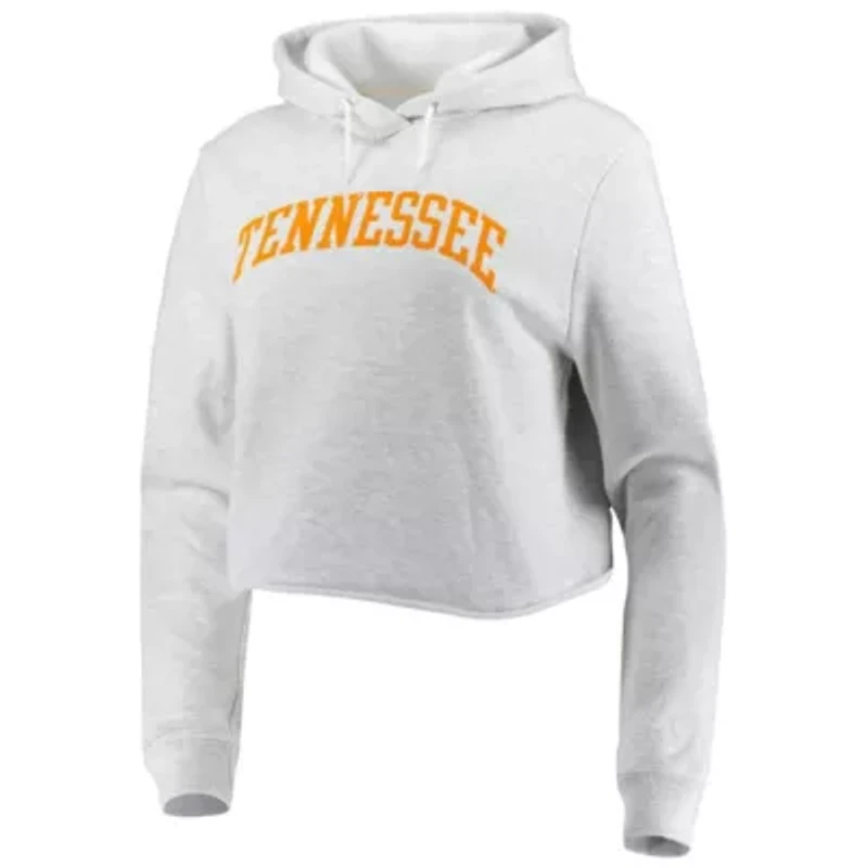 NCAA Tennessee Volunteers 2-Hit 1636 Cropped Pullover Hoodie