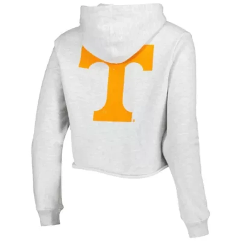 NCAA Tennessee Volunteers 2-Hit 1636 Cropped Pullover Hoodie