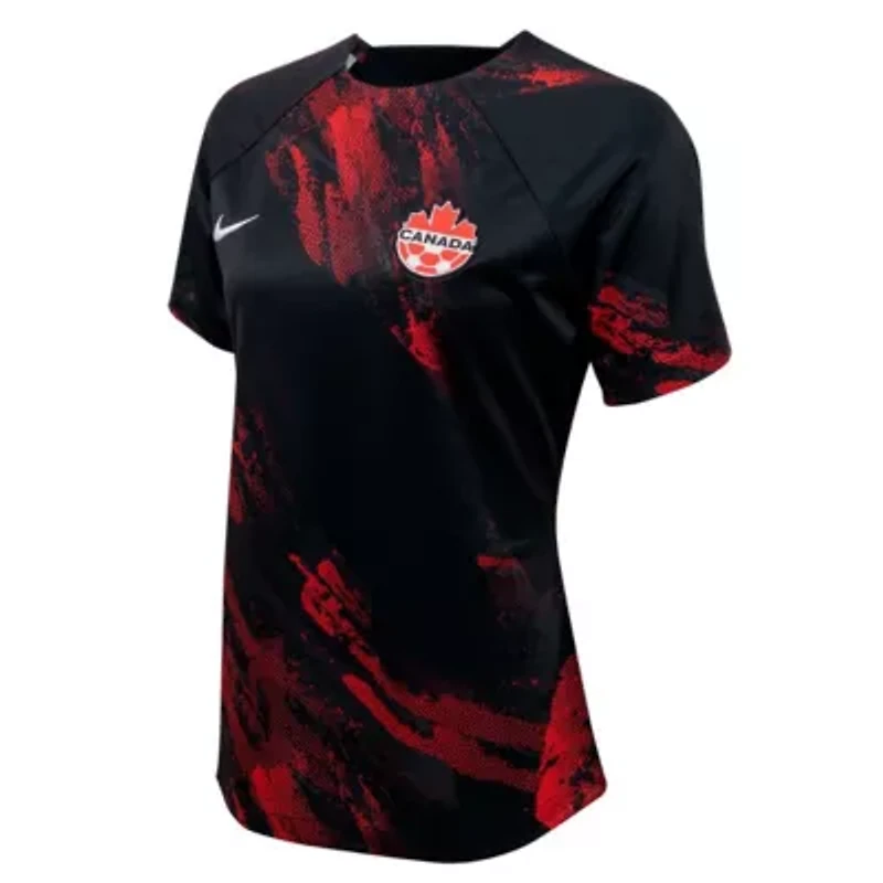 Soccer National Teams Nike Canada Team 2023 Pre-Match Training Jersey