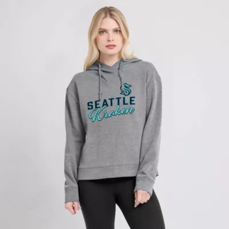 NHL Fanatics Seattle Kraken Script Favorite Pullover Hoodie
