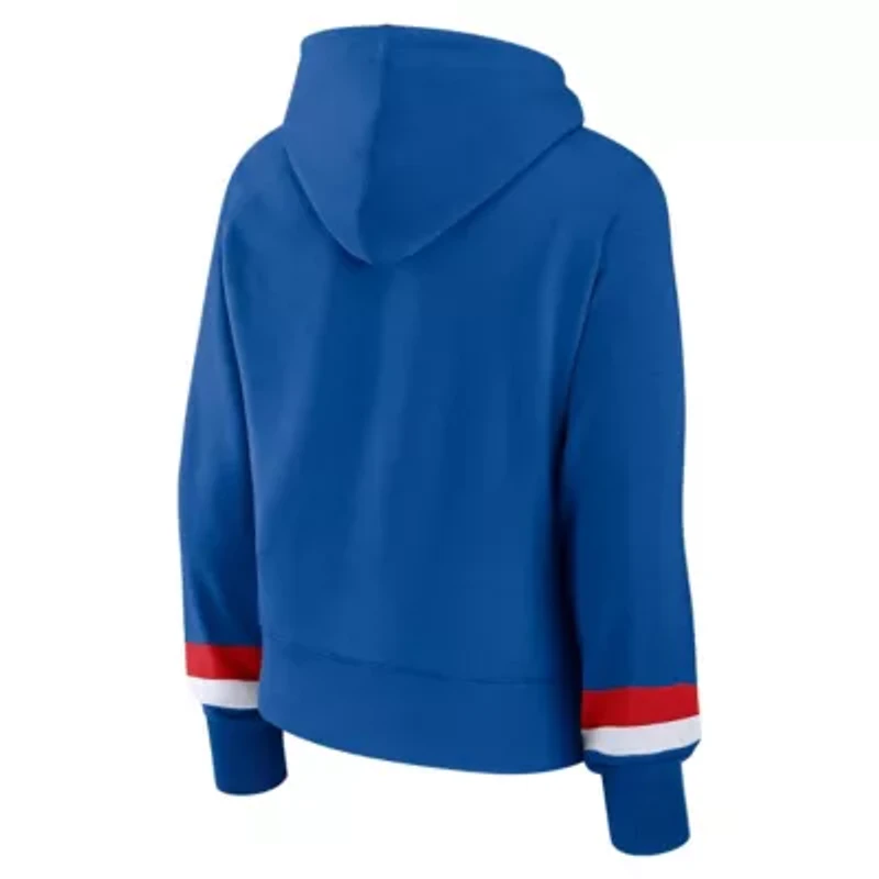 MLB Fanatics Chicago Cubs Over Under Pullover Hoodie