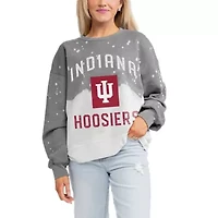 NCAA Indiana Hoosiers Twice As Nice Faded Crewneck Sweatshirt
