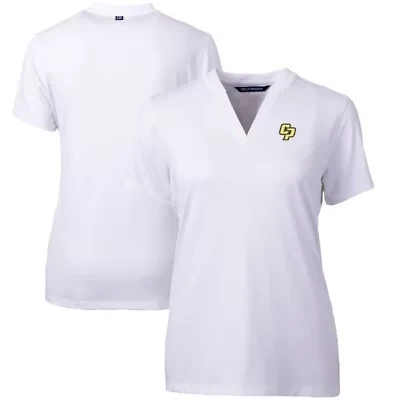 NCAA Cal Poly Mustangs Forge Blade V-Neck Top